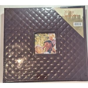 MBI Uptown Collection 20 Page Scrapbook 12x12 Brown New Memories Crafting Photos